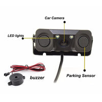 ANLUD PZ451 3 in 1 Car Parking Sensors with Rear Camera LED Light Detector Buzzer Alarm Park - DRE's Electronics and Fine Jewelry