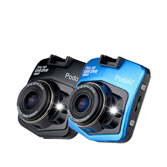 Original Podofo A1 Mini Car DVR Camera Dashcam Full HD 1080P Video Registrator Recorder G-sensor Night Vision Dash Cam - Cameras