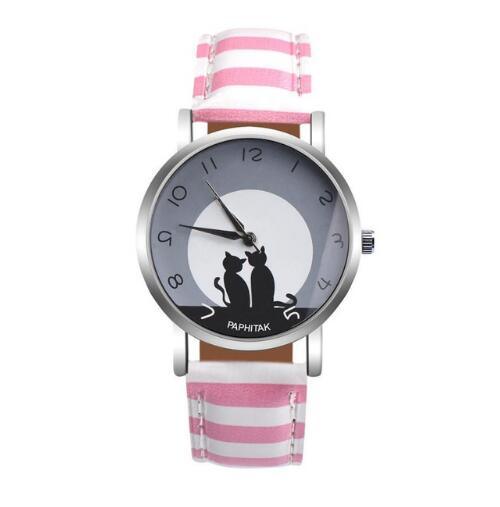 Cute Cat Printed Women Watches - DRE's Electronics and Fine Jewelry