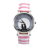 Cute Cat Printed Women Watches - DRE's Electronics and Fine Jewelry: Online Shopping Mall