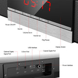 SR100 Plus Bluetooth Soundbar Home TV Speaker Wireless Subwoofer Remote Control Stereo Surround Sound 4*15W Speakers - Theater