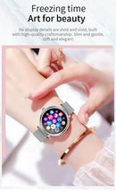 2020 SANLEPUS Stylish Women's Smart Watch Luxury Waterproof Wristwatch Stainless Steel Casual Girls Smartwatch For Android iOS - DRE's Electronics and Fine Jewelry