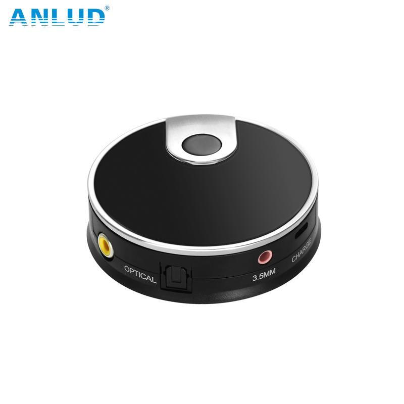 ANLUD Wireless Audio Bluetooth Transmitter Digital Optical Fiber Toslink Adapter Stereo Music Stream Video Dongle