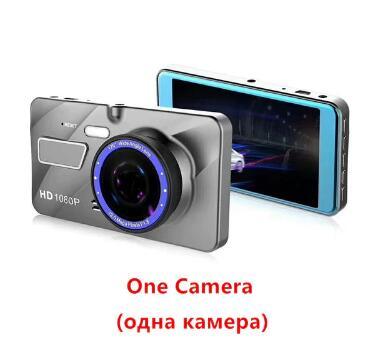 Dash Cam New Dual Lens Car DVR Camera Full HD 1080P 4" IPS Front