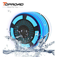 TOPROAD Waterproof Wireless Stereo Bluetooth Speaker Portable Shower Sounders LED Light Handsfree - DRE's Electronics and Fine Jewelry