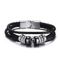 Infinity Men Bracelet Genuine Leather Black Hand Chain Friendship Brazelt Women Fashion 2018 Pulseira Masculina Dropshipping - DRE's Electronics and Fine Jewelry