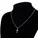 Vienkim Summer Gold Chain Cross Necklace Small Gold Cross Religious Jewelry Women's necklace - DRE's Electronics and Fine Jewelry