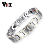 Vnox Trendy Magnet Bracelet Bangle for Women Men - Bracelets