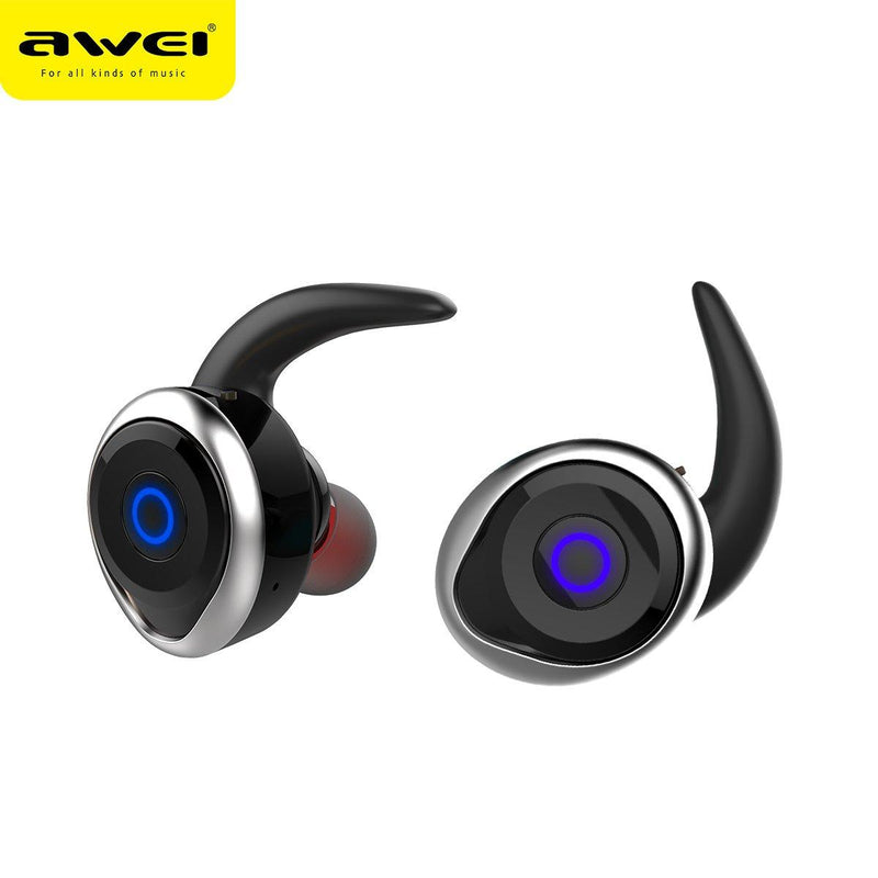 AWEI T1 TWS Bluetooth Earphone Mini Bluetooth V4.2 Headset Double Wireless Earbuds Cordless Headphones Kulakl k Casque