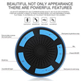 TOPROAD Waterproof Wireless Stereo Bluetooth Speaker Portable Shower Sounders LED Light Handsfree - Speakers