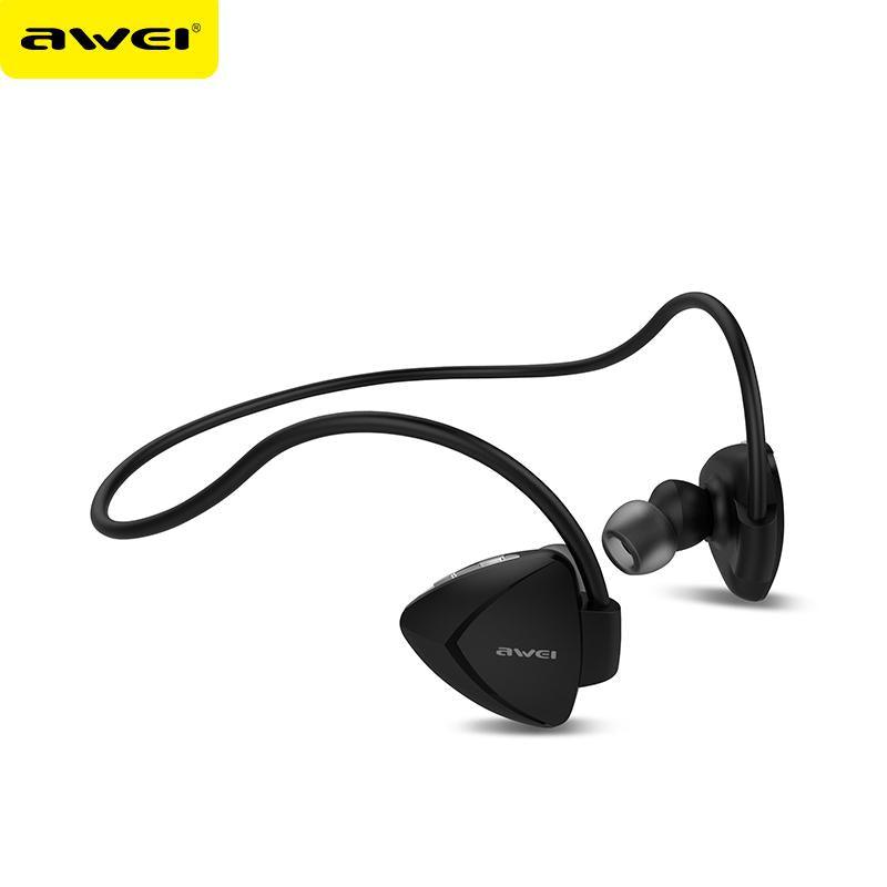 AWEI A840BL Sweatproof Wireless Bluetooth Earphone Sport Stereo Music Headphones With Mic Handsfree Headsets Auriculares - DRE's Electronics and Fine Jewelry