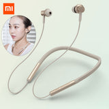 100%Xiaomi Bluetooth Collar Earphones Headset Sport Wireless Bluetooth In-Ear Magnetic Mic Play Dual Dynamic Earphone - DRE's Electronics and Fine Jewelry: Online Shopping Mall