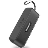 Lewinner 802 Mini Bluetooth speaker Portable Wireless Clumn Home Theater Sound System 3D stereo Music - Black - Speakers