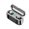 Wireless Earphone Bluetooth V5.0 F9 TWS Wireless Bluetooth Headphone LED Display With 2000mAh Power Bank Headset With Microphone - DRE's Electronics and Fine Jewelry