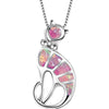 Epoxy cat necklace pendant fashion jewelry - DRE's Electronics and Fine Jewelry