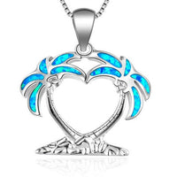 Silver Filled Blue Sea Turtle Pendant Necklace for Women - DRE's Electronics and Fine Jewelry