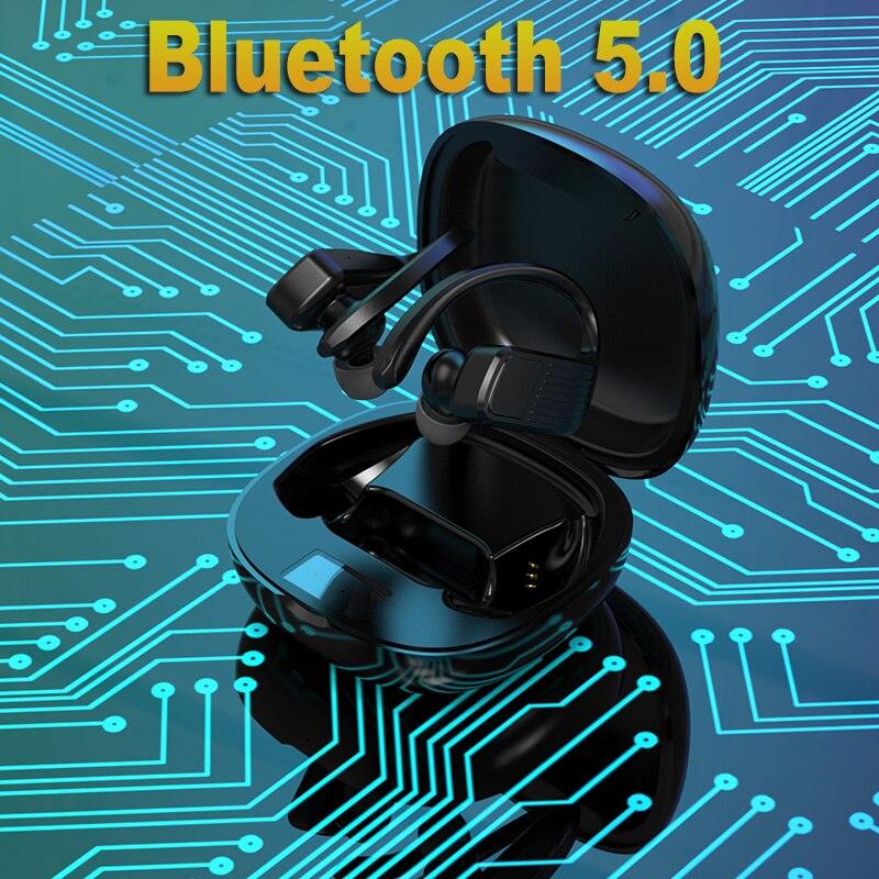 T11 Led Display Bluetooth Earphones TWS Wireless Sports headphones earburds Waterproof 8D Stereo Handsets with MIC charging case - DRE's Electronics and Fine Jewelry