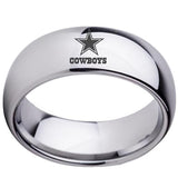Dallas Cowboys Team Championship ring Titanium - Silver / 7 - Men Rings