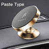 Baseus Magnetic Car Holder For Phone Universal Mobile Cell Stand Air Vent Mount GPS - Gold Paste Type - Accessories