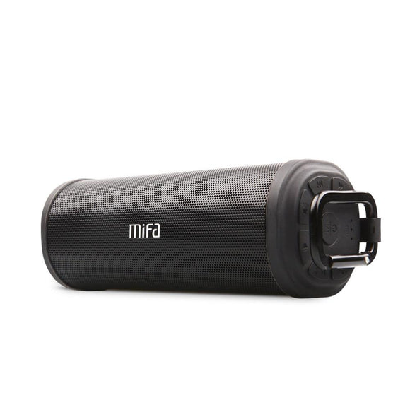 MIFA F5 Bluetooth Wireless Stereo Speaker outdoor protable blutooth 4.0 DSP 3D surround stereo sound Micro USB card - black - Speakers