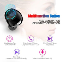 S7 Bluetooth TWS Earbuds Wireless Earphones Stereo Headset Bluetooth Earphone with Mic and Charging Box - DRE's Electronics and Fine Jewelry