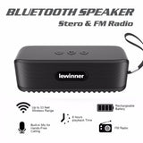 Lewinner 802 Mini Bluetooth speaker Portable Wireless Clumn Home Theater Sound System 3D stereo Music - Speakers