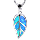 Silver Filled Blue Sea Turtle Pendant Necklace for Women - A040 / 50cm - Sets