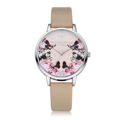 Flower Butterfly Ladies Bracelet Watch - DRE's Electronics and Fine Jewelry