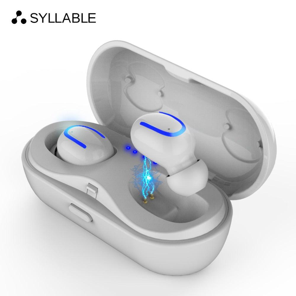 SYLLABLE HBQ-Q13S TWS Bluetooth V5.0 Earphones True Wireless Stereo Earbuds Bluetooth Headset for Phone SYLLABLE HBQ-Q13S - DRE's Electronics and Fine Jewelry