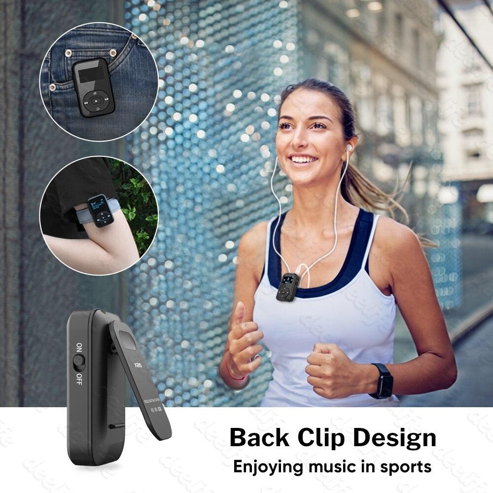 Deelife Bluetooth MP3 player Music Sport Clip Portable Walkman with Armband Mini Players FM Radio Ebook Voice Recorder - DRE's Electronics and Fine Jewelry