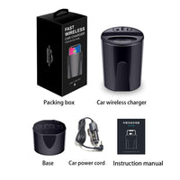 k10W Car Wireless Charger Cup with USB Output for iPhone XS MAX/XR/X/8 SAMSUNG Galaxy S9/S8/S7/S6/Note8/Note5 edge for PIXEL 3XL - DRE's Electronics and Fine Jewelry