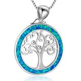 Silver Filled Blue Sea Turtle Pendant Necklace for Women - A053 / 50cm - Sets