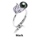 YIKALAISI Pearl jewelry 7-8 mm rings 925 sterling silver jewelry - DRE's Electronics and Fine Jewelry