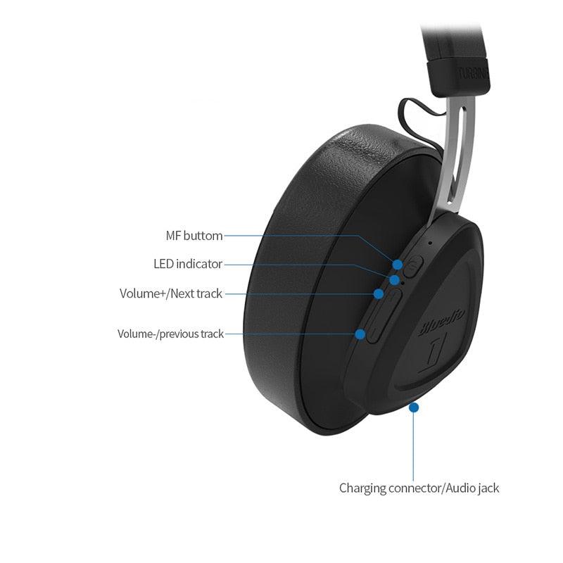 Bluedio Headphones TM wireless bluetooth headphone with microphone monitor studio headset for music and phones voice control - DRE's Electronics and Fine Jewelry