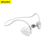 AWEI A840BL Sweatproof Wireless Bluetooth Earphone Sport Stereo Music Headphones With Mic Handsfree Headsets Auriculares - DRE's Electronics and Fine Jewelry: Online Shopping Mall