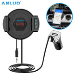 ANLUD Multi Functions Bluetooth 4.1 FM Transmitter Car Charger Handsfree MP3 Music Audio Player - DRE's Electronics and Fine Jewelry: Online Shopping Mall