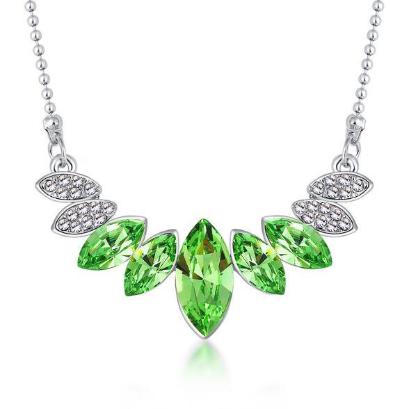 Austrian element Crystal Necklace Earrings Jewelry Sets - DRE's Electronics and Fine Jewelry