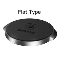 Baseus Magnetic Car Holder For Phone Universal Mobile Cell Stand Air Vent Mount GPS - Black Flat - Accessories