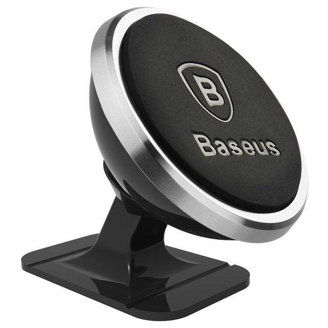 Baseus Universal Car Phone Holder 360 Degree GPS Magnetic Mobile Phone Holder For iPhone X magnet phone Holder stand in car - DRE's Electronics and Fine Jewelry