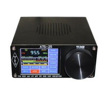 ATS-25 Si4732 All-Band Radio Receiver FM LW(MW SW) SSB +2.4 Inch Touch LCD +Whip Antenna +Battery + USB Cable + Speaker - DRE's Electronics and Fine Jewelry