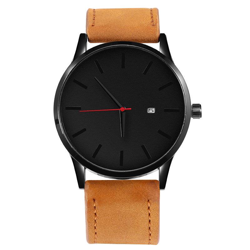 Stylish Leather Men's Watches - DRE's Electronics and Fine Jewelry