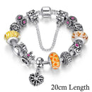 Jewelry Silver Charms Bracelet & Bangles With Queen Crown Beads Bracelet for Women - DRE's Electronics and Fine Jewelry