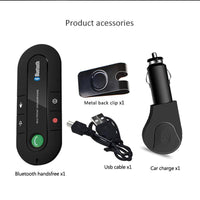 ANLUD Wireless Bluetooth Handsfree Car Kit Multipoint Speakerphone MP3 Music Player Sun Visor - DRE's Electronics and Fine Jewelry