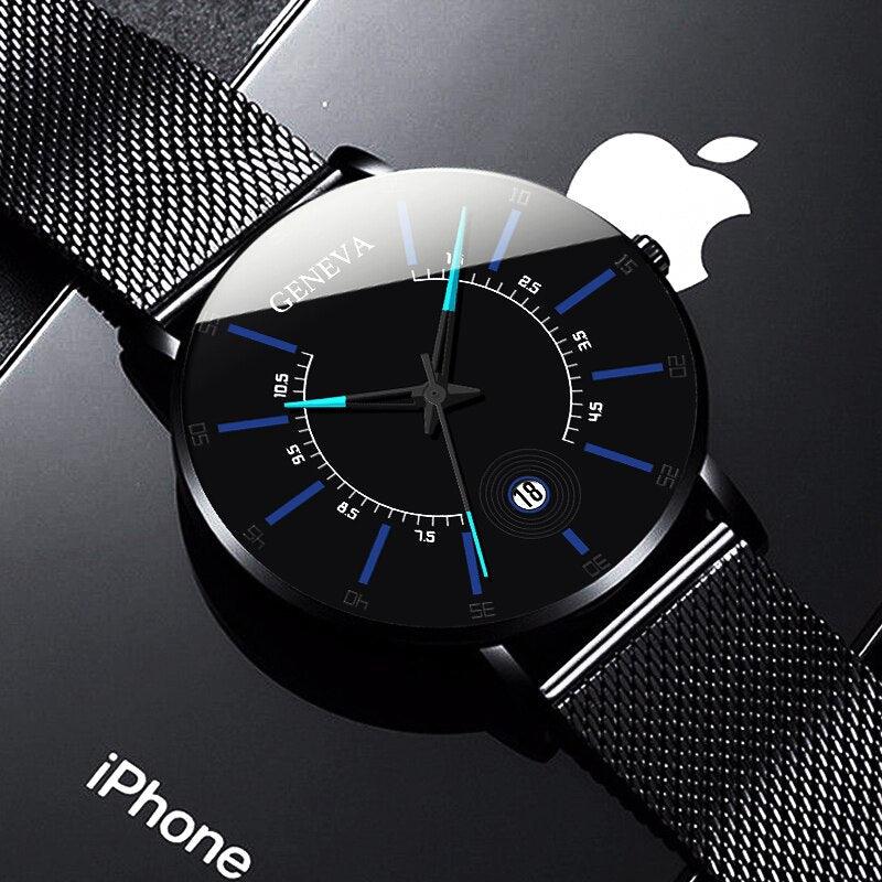 Ultra Thin Steel Mesh Watch - DRE's Electronics and Fine Jewelry