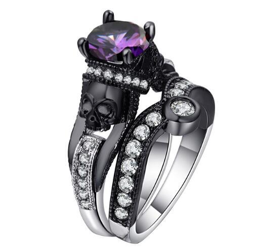 Skull Ring Set Halloween Party Jewelry - DRE's Electronics and Fine Jewelry