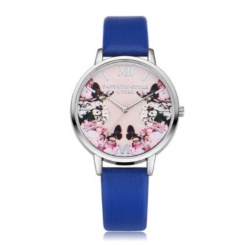 Flower Butterfly Ladies Bracelet Watch - DRE's Electronics and Fine Jewelry