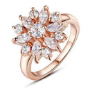 BAMOER Finger Ring with AAA Cubic Zircon Engagement Jewelry #6 7 8 9 JIR029 - DRE's Electronics and Fine Jewelry