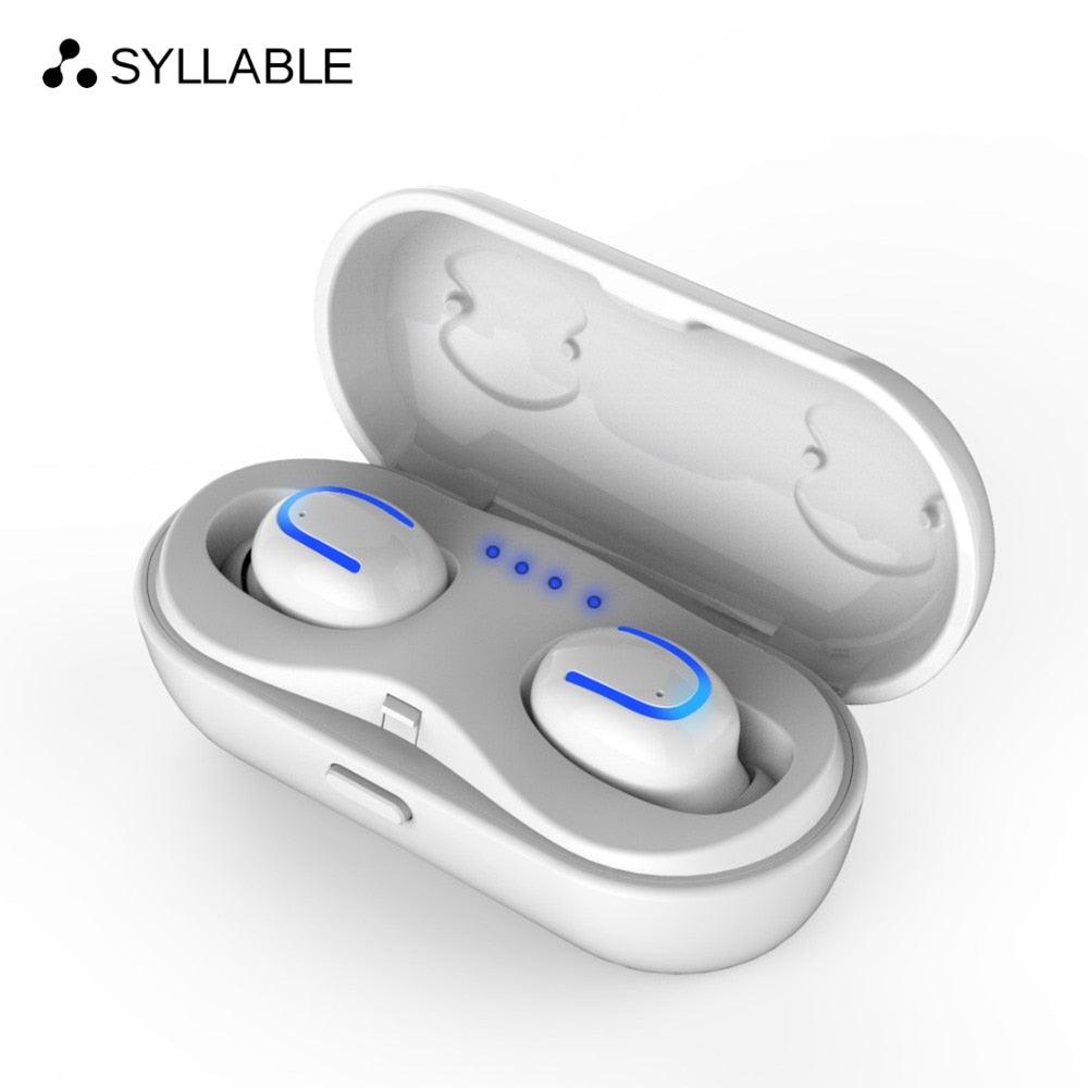 SYLLABLE HBQ-Q13S TWS Bluetooth V5.0 Earphones True Wireless Stereo Earbuds Bluetooth Headset for Phone SYLLABLE HBQ-Q13S