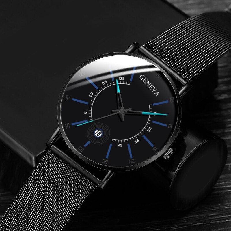 Ultra Thin Steel Mesh Watch - DRE's Electronics and Fine Jewelry