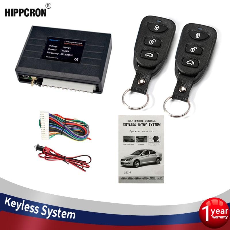 Car Remote Central Door Lock Keyless System Central Locking with Car Alarm Systems Auto Remote Central Kit Remote Control